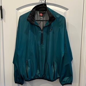 Vintage Teal Windbreaker by Linksport